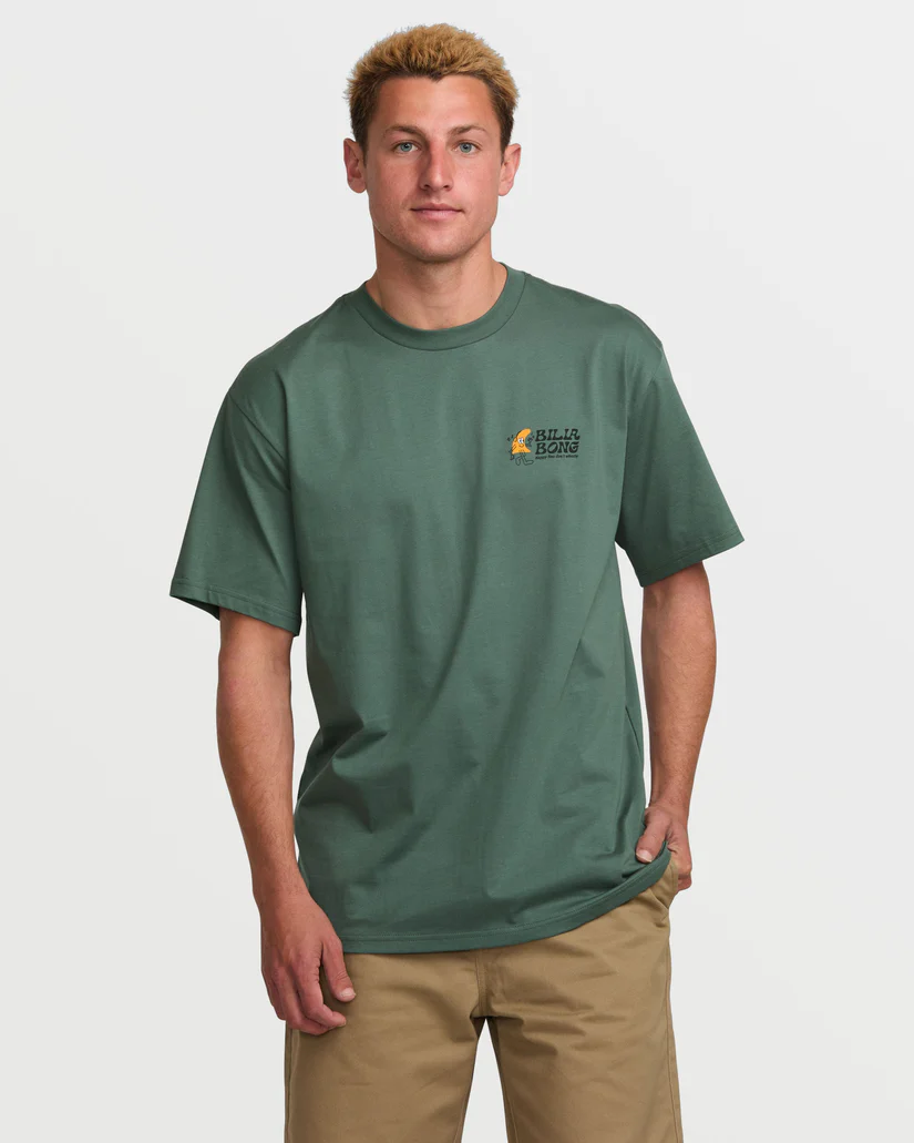 CAMISETA MASCULINO BILLABONG HAPPY FINS REGULAR – foto 1